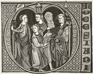 Monks Engaged in Agriculture, from 